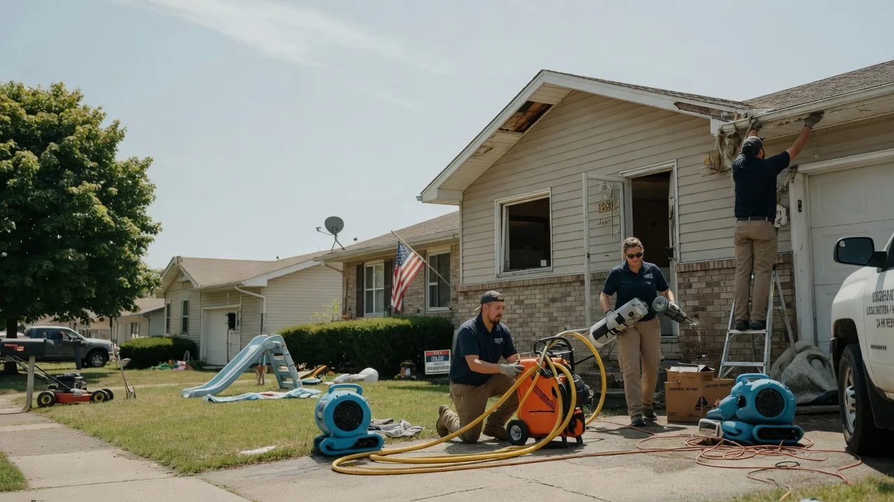 Water Damage Restoration in Rogers, TX near me